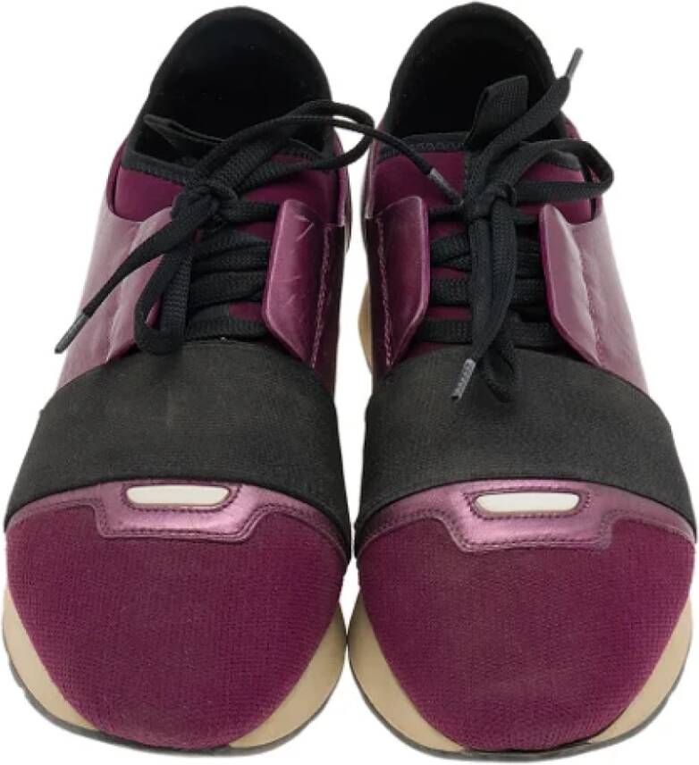 Balenciaga Vintage Pre-owned Fabric sneakers Purple Dames