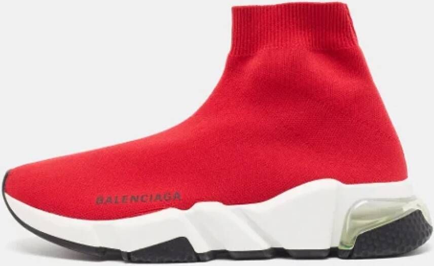 Balenciaga Vintage Pre-owned Fabric sneakers Red Dames