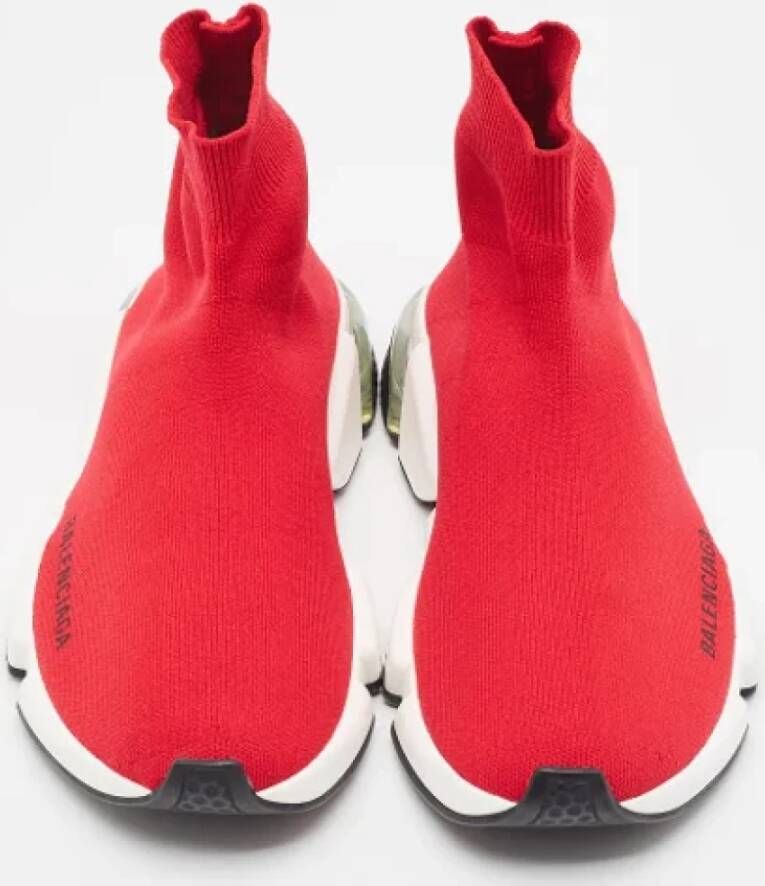 Balenciaga Vintage Pre-owned Fabric sneakers Red Dames