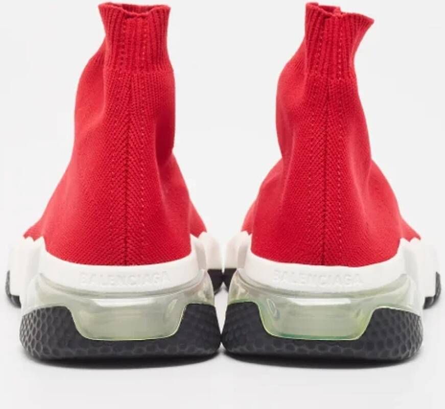 Balenciaga Vintage Pre-owned Fabric sneakers Red Dames