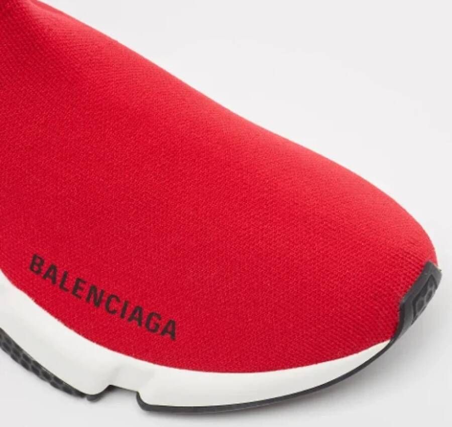Balenciaga Vintage Pre-owned Fabric sneakers Red Dames