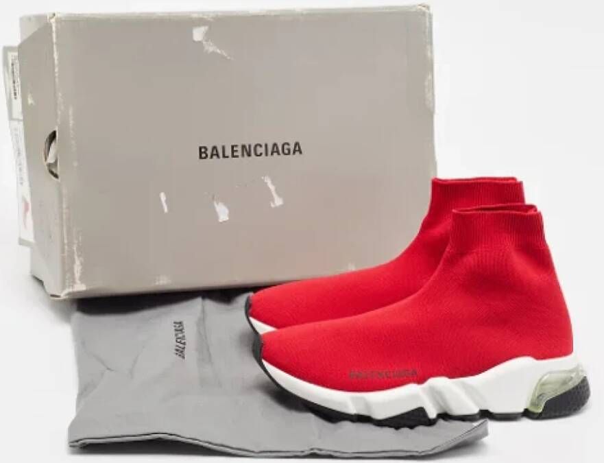 Balenciaga Vintage Pre-owned Fabric sneakers Red Dames