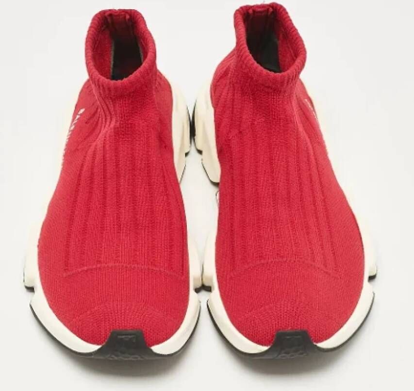 Balenciaga Vintage Pre-owned Fabric sneakers Red Dames