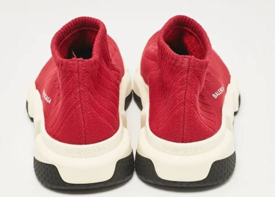 Balenciaga Vintage Pre-owned Fabric sneakers Red Dames