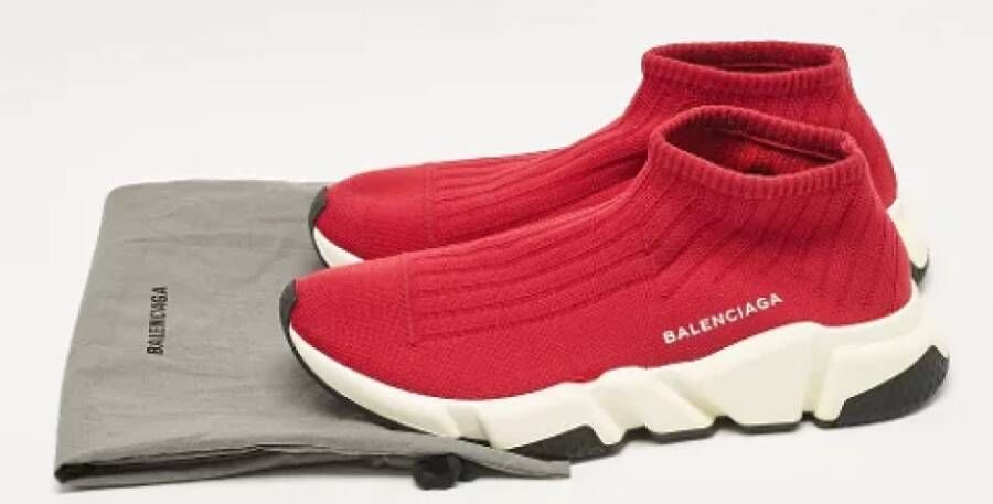 Balenciaga Vintage Pre-owned Fabric sneakers Red Dames
