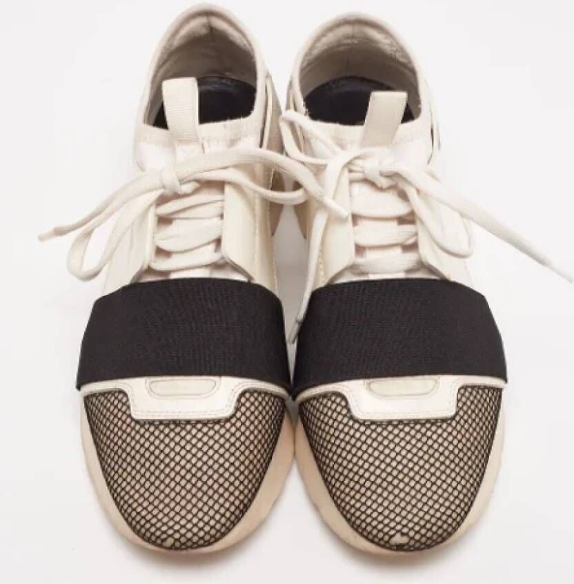 Balenciaga Vintage Pre-owned Fabric sneakers White Dames