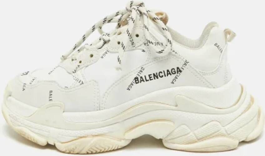 Balenciaga Vintage Pre-owned Fabric sneakers White Dames