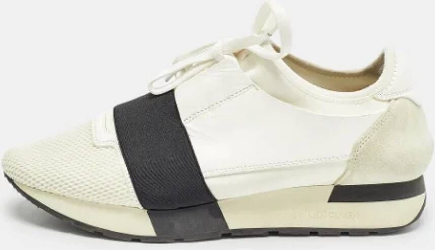 Balenciaga Vintage Pre-owned Fabric sneakers White Dames
