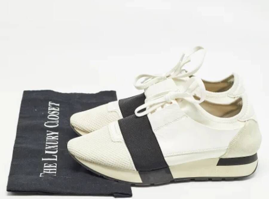 Balenciaga Vintage Pre-owned Fabric sneakers White Dames