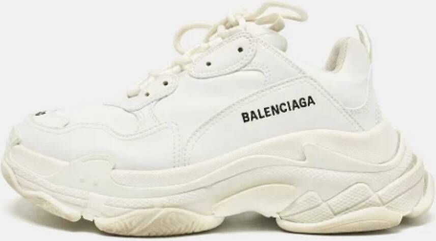 Balenciaga Vintage Pre-owned Fabric sneakers White Dames
