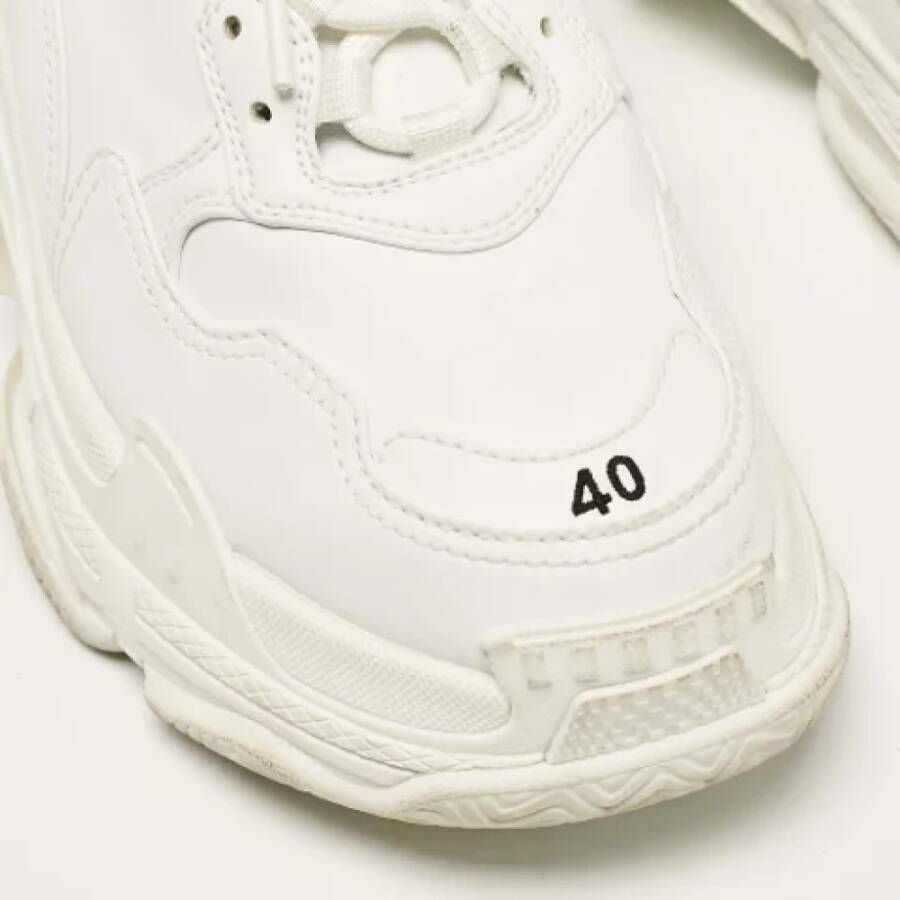 Balenciaga Vintage Pre-owned Fabric sneakers White Dames