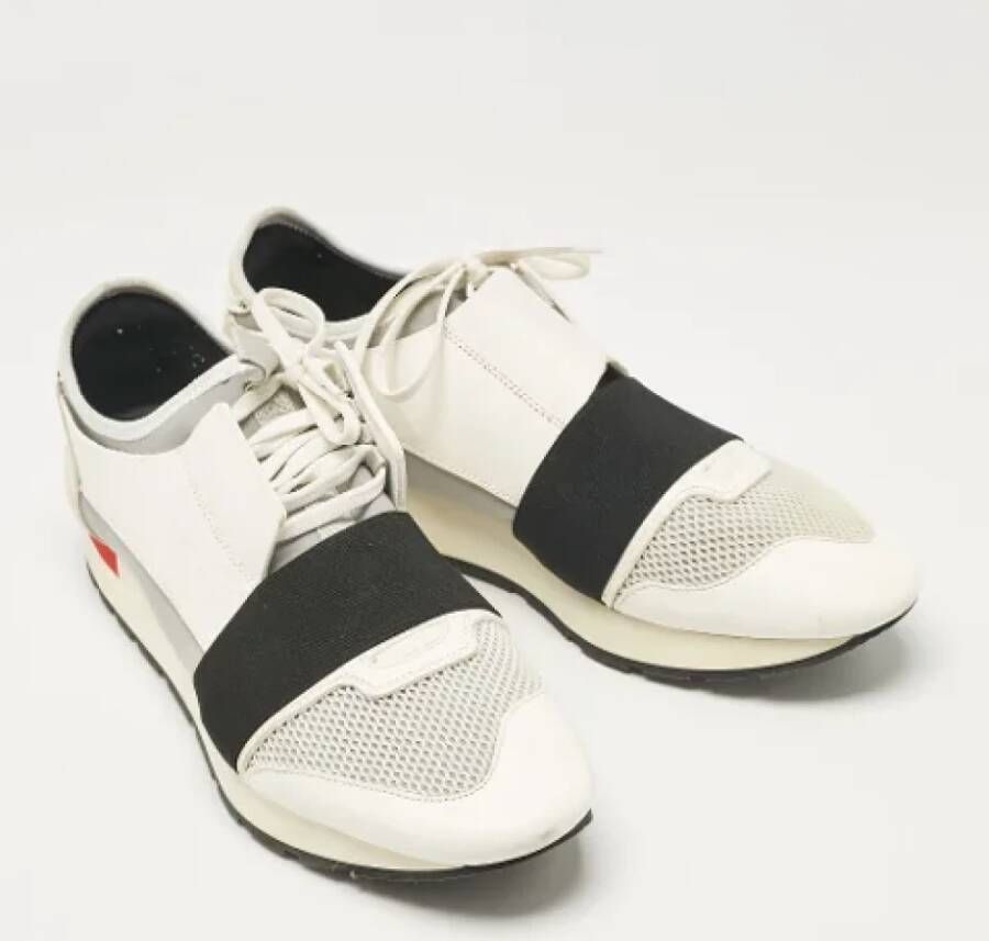 Balenciaga Vintage Pre-owned Fabric sneakers White Heren