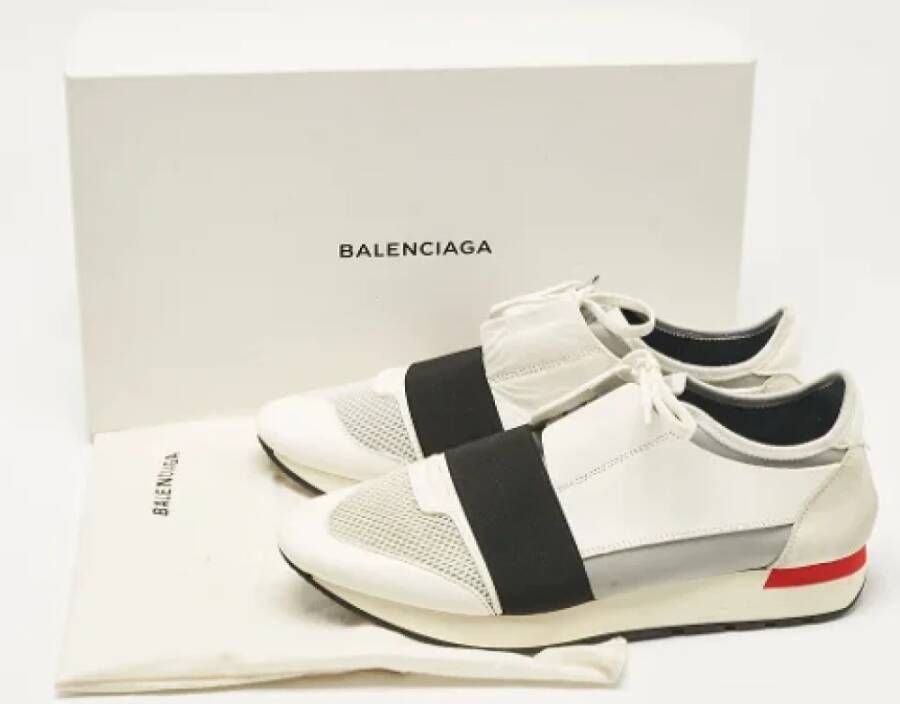 Balenciaga Vintage Pre-owned Fabric sneakers White Heren