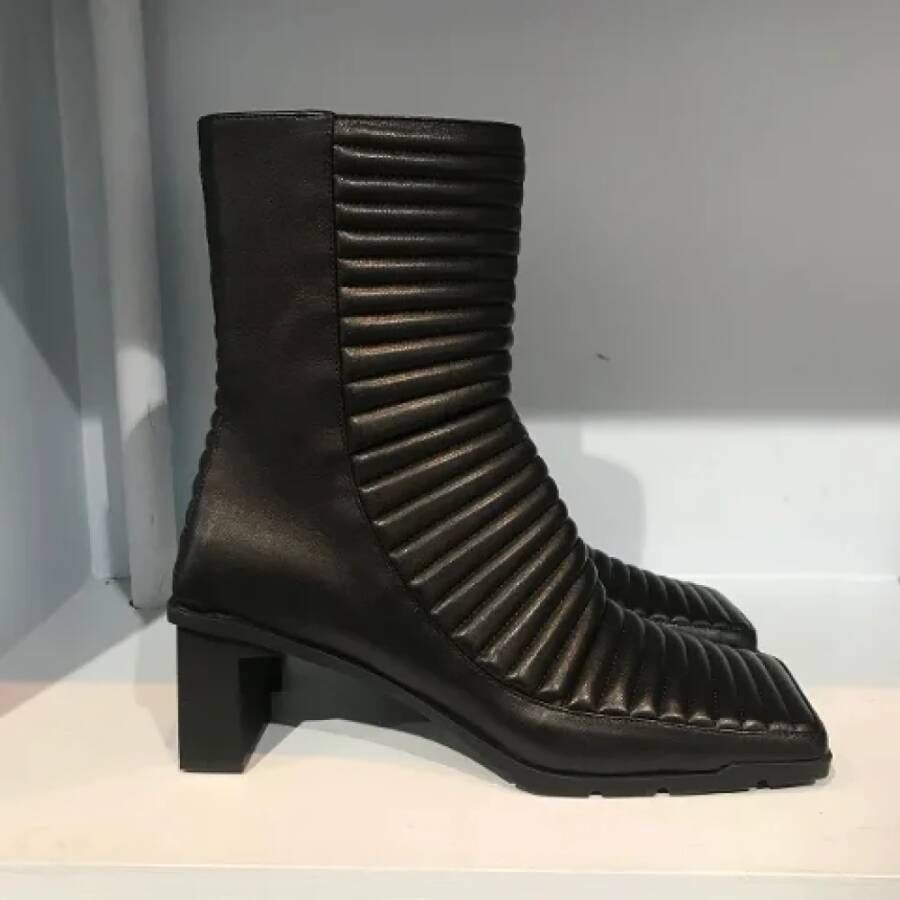 Balenciaga Vintage Pre-owned Leather boots Black Dames