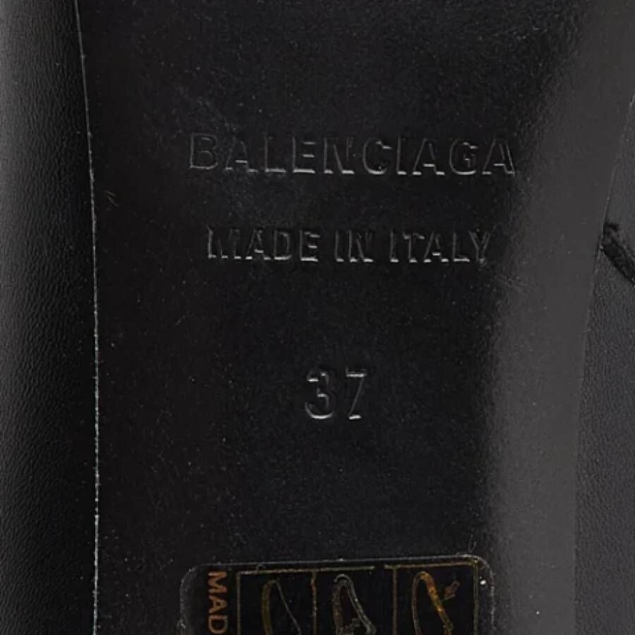 Balenciaga Vintage Pre-owned Leather boots Black Dames