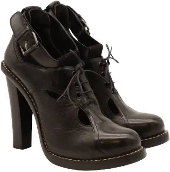 Balenciaga Vintage Pre-owned Leather boots Black Dames