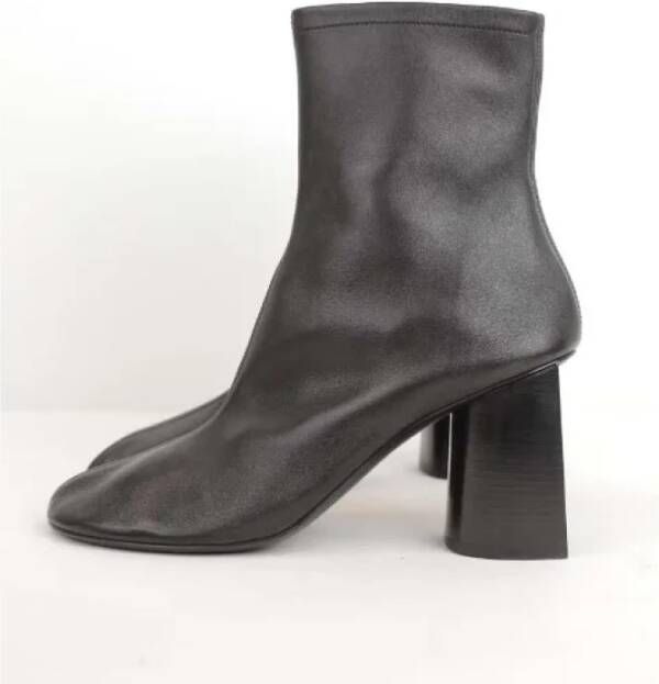 Balenciaga Vintage Pre-owned Leather boots Black Dames