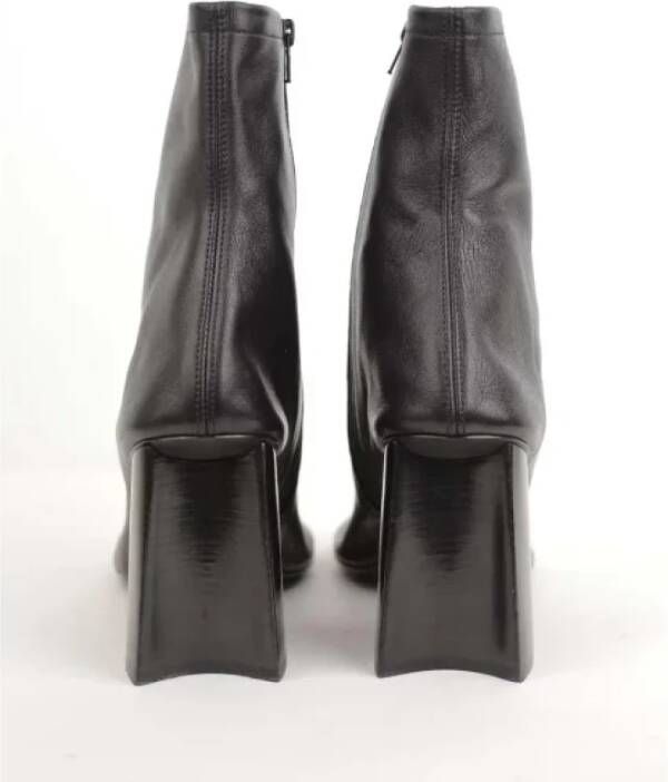 Balenciaga Vintage Pre-owned Leather boots Black Dames