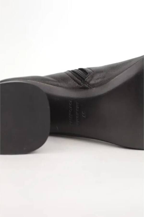 Balenciaga Vintage Pre-owned Leather boots Black Dames