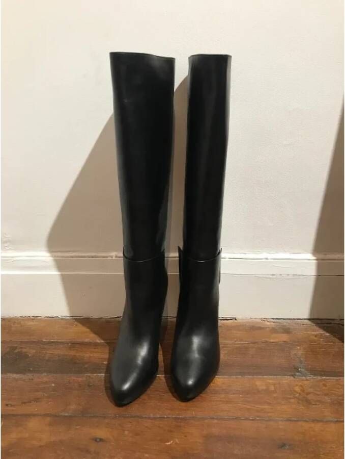 Balenciaga Vintage Pre-owned Leather boots Black Dames
