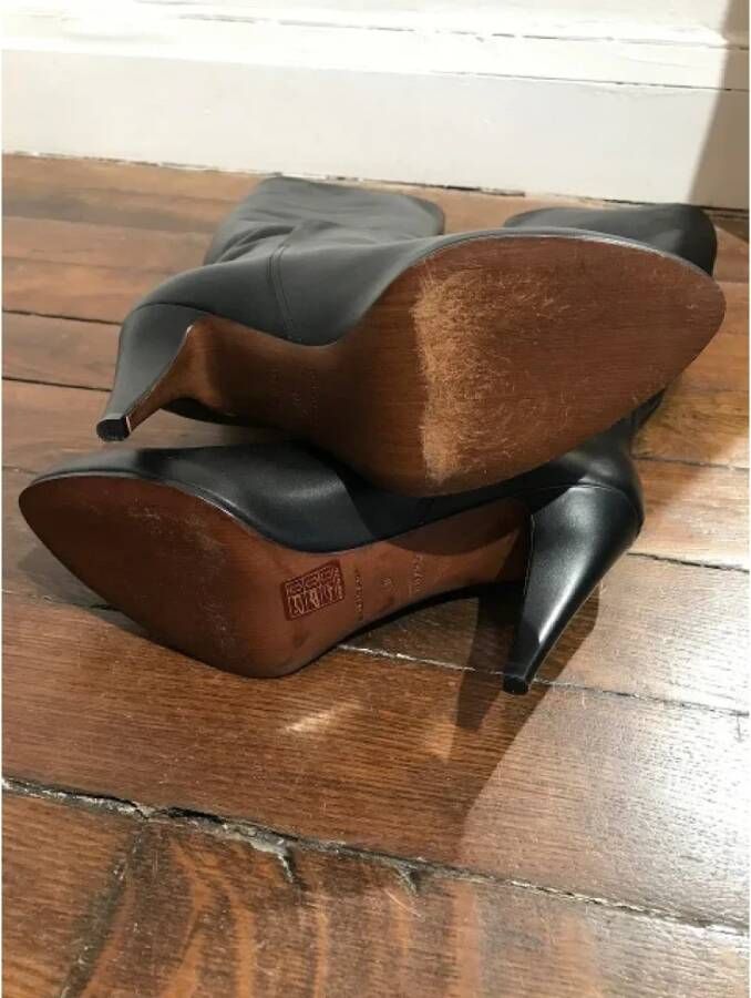 Balenciaga Vintage Pre-owned Leather boots Black Dames