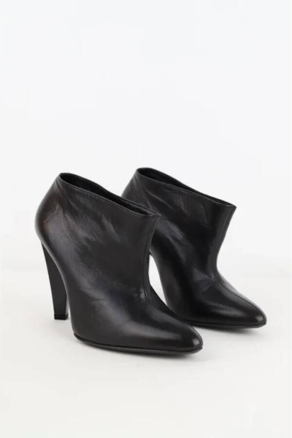 Balenciaga Vintage Pre-owned Leather boots Black Dames