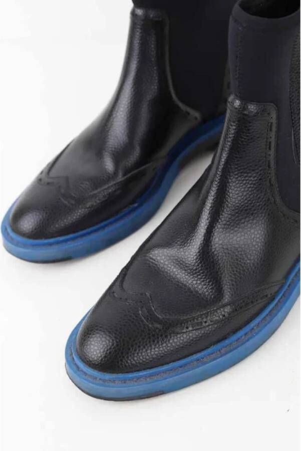 Balenciaga Vintage Pre-owned Leather boots Black Dames