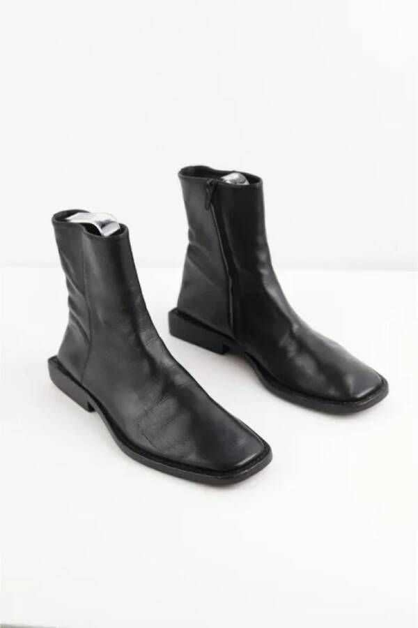 Balenciaga Vintage Pre-owned Leather boots Black Dames