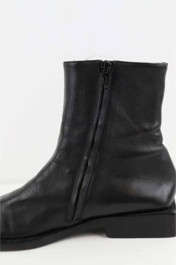 Balenciaga Vintage Pre-owned Leather boots Black Dames