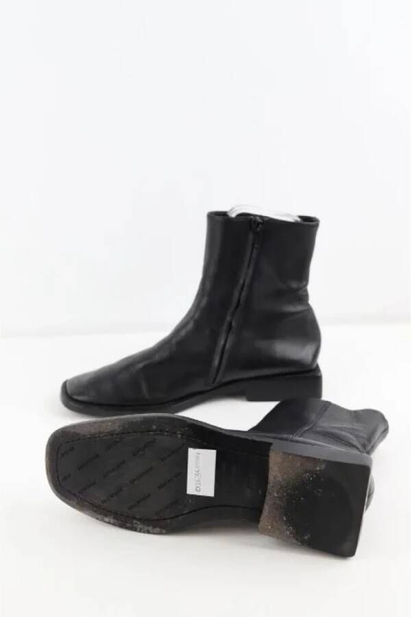 Balenciaga Vintage Pre-owned Leather boots Black Dames