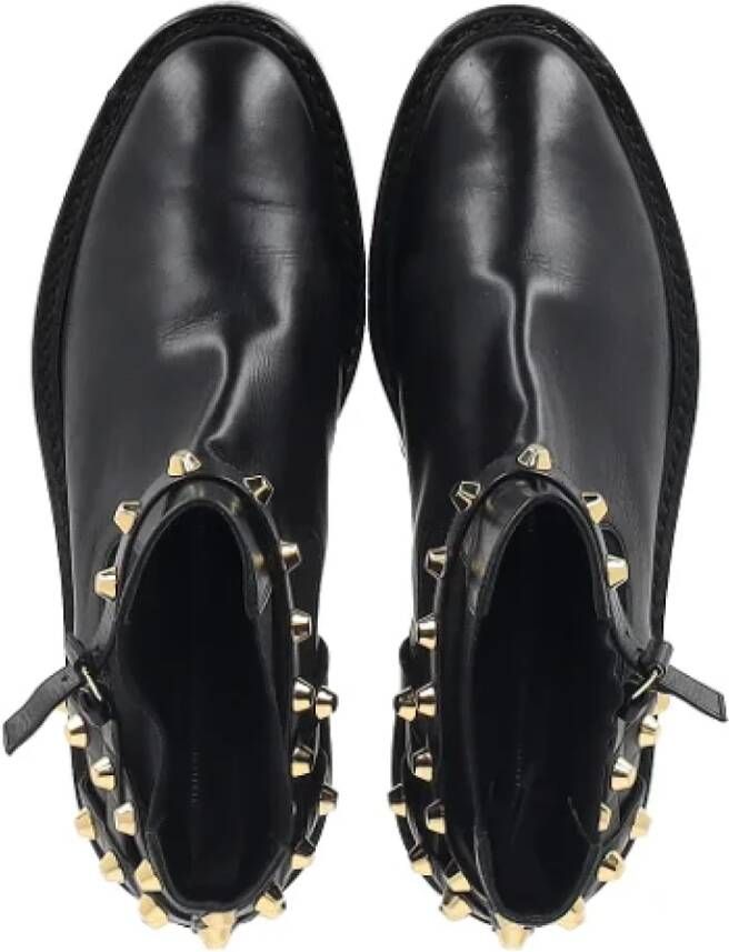 Balenciaga Vintage Pre-owned Leather boots Black Dames