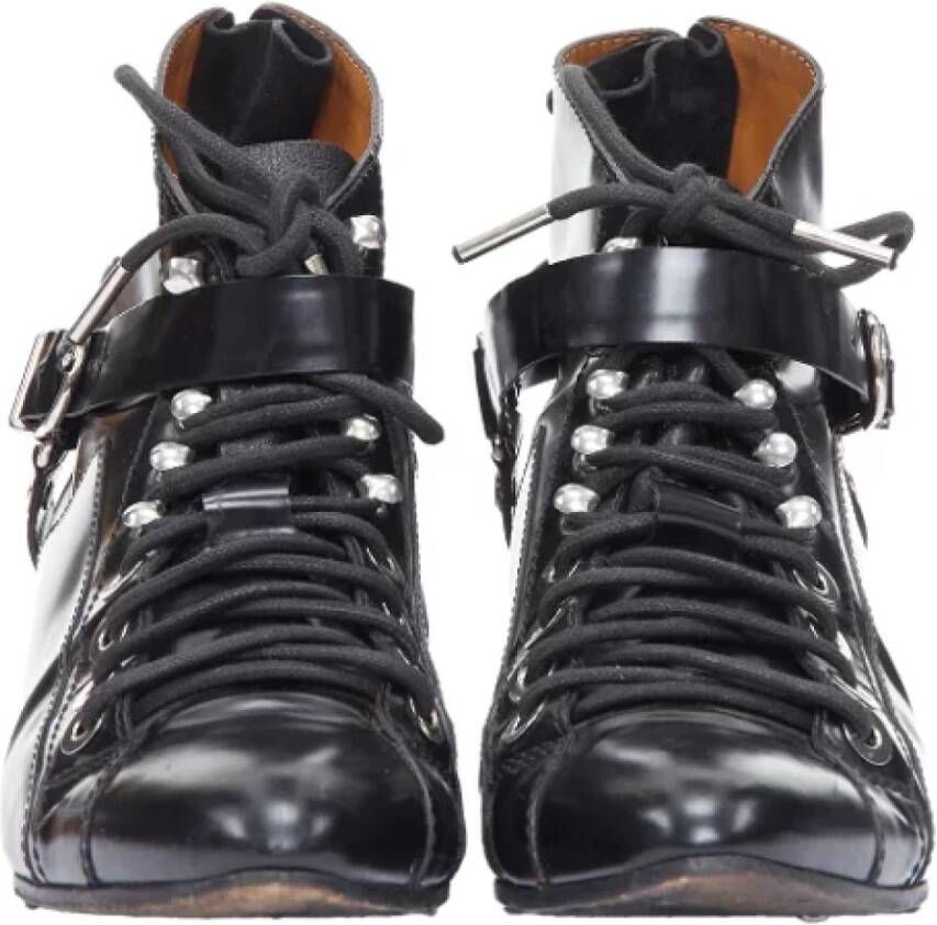 Balenciaga Vintage Pre-owned Leather boots Black Dames