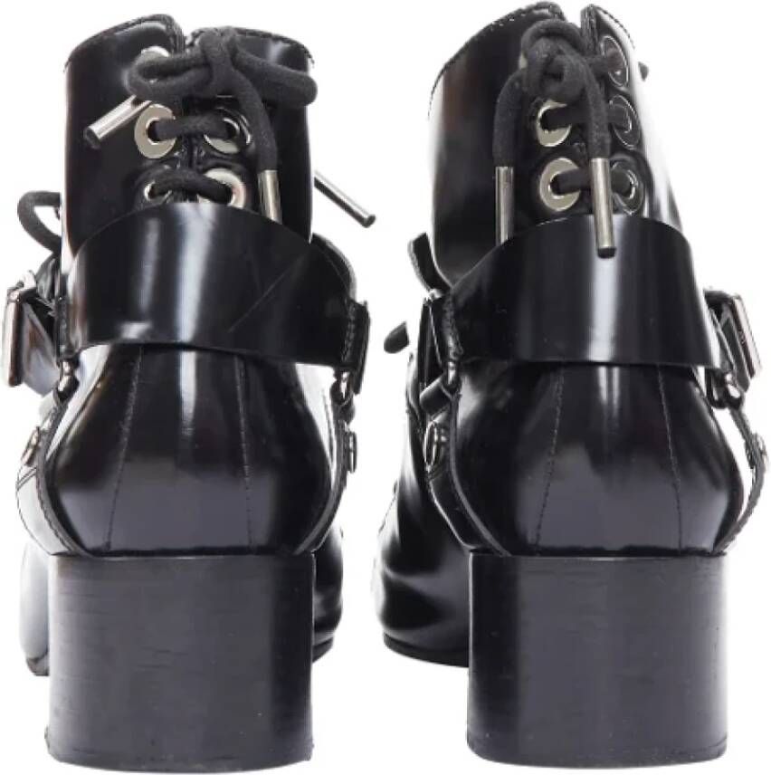 Balenciaga Vintage Pre-owned Leather boots Black Dames