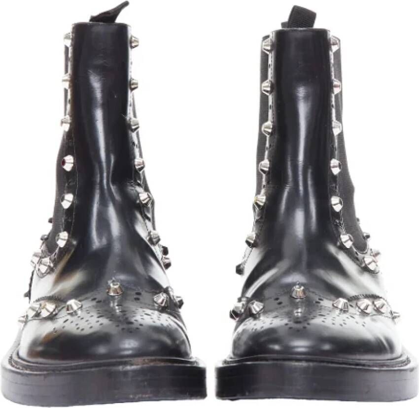 Balenciaga Vintage Pre-owned Leather boots Black Dames