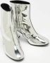 Balenciaga Vintage Pre-owned Leather boots Gray Dames - Thumbnail 4
