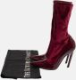 Balenciaga Vintage Pre-owned Leather boots Red Dames - Thumbnail 9