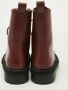 Balenciaga Vintage Pre-owned Leather boots Red Dames - Thumbnail 5