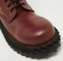 Balenciaga Vintage Pre-owned Leather boots Red Dames - Thumbnail 7