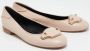 Balenciaga Vintage Pre-owned Leather flats Beige Dames - Thumbnail 4