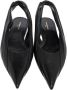 Balenciaga Vintage Pre-owned Leather flats Black Dames - Thumbnail 2