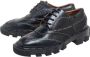 Balenciaga Vintage Pre-owned Leather flats Black Dames - Thumbnail 3