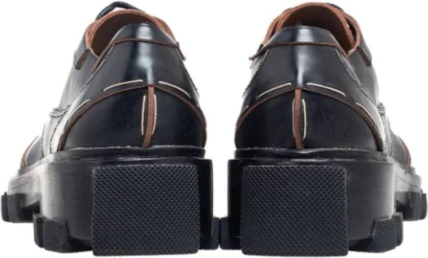 Balenciaga Vintage Pre-owned Leather flats Black Dames