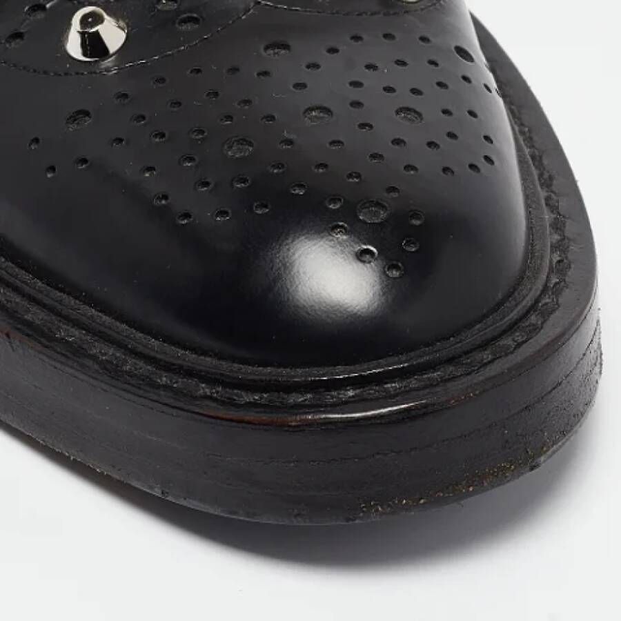 Balenciaga Vintage Pre-owned Leather flats Black Dames