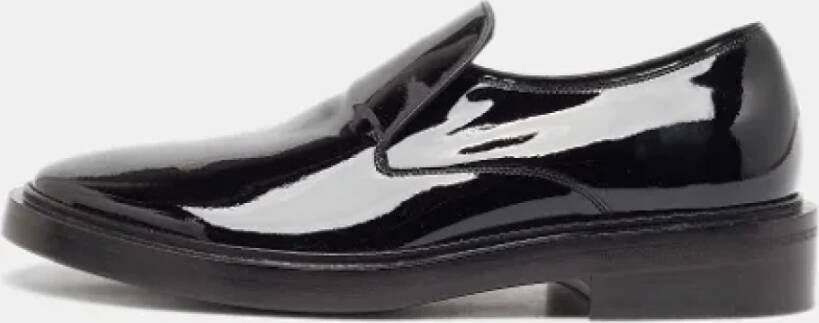 Balenciaga Vintage Pre-owned Leather flats Black Dames