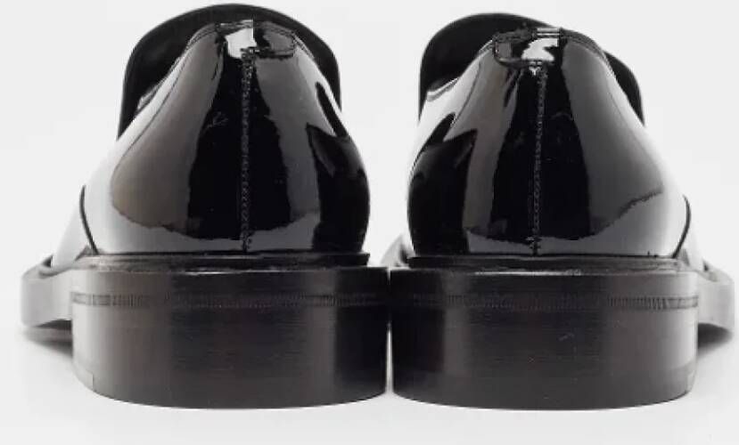 Balenciaga Vintage Pre-owned Leather flats Black Dames