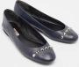 Balenciaga Vintage Pre-owned Leather flats Blue Dames - Thumbnail 3