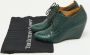 Balenciaga Vintage Pre-owned Leather flats Green Dames - Thumbnail 9