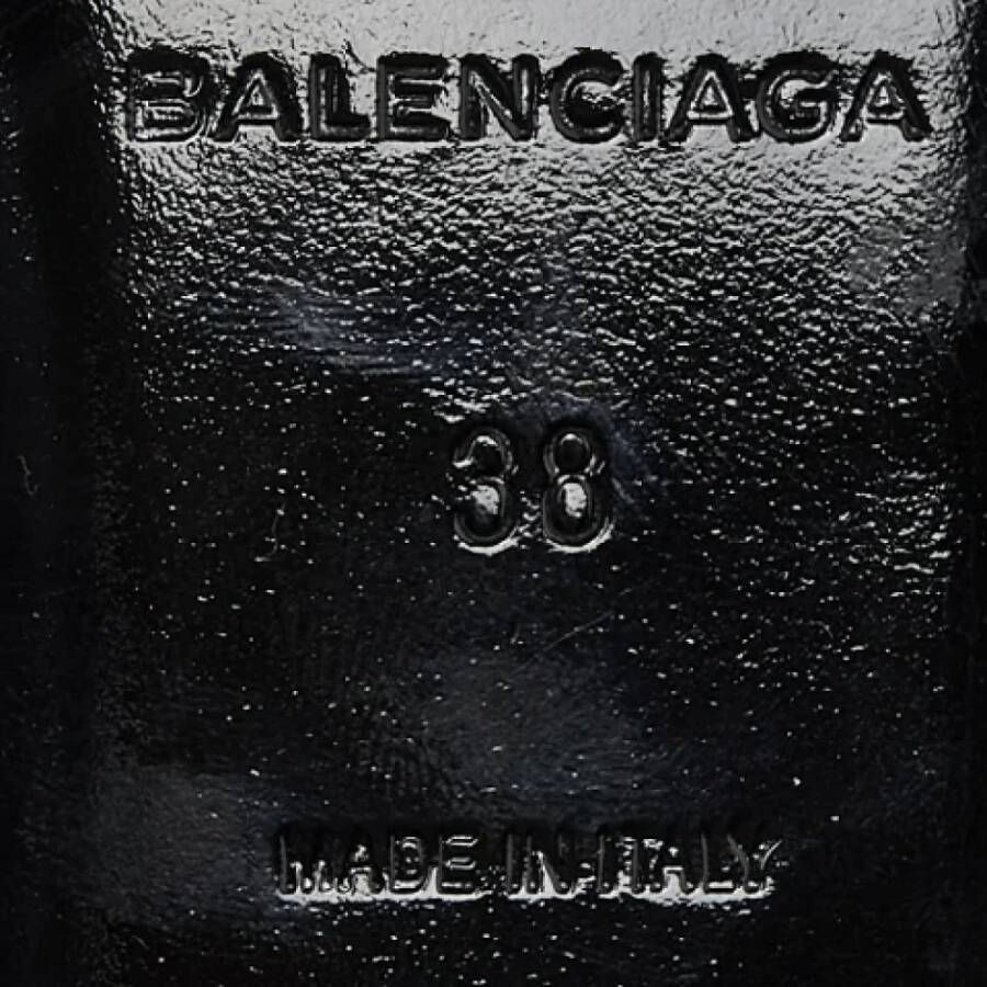 Balenciaga Vintage Pre-owned Leather flats Orange Dames