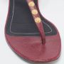 Balenciaga Vintage Pre-owned Leather flats Red Dames - Thumbnail 8