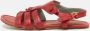 Balenciaga Vintage Pre-owned Leather flats Red Dames - Thumbnail 2